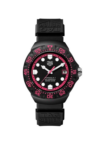 TAG Heuer Formula 1 Solargraph 38 DLC / Black - Pink / Abu Dhabi